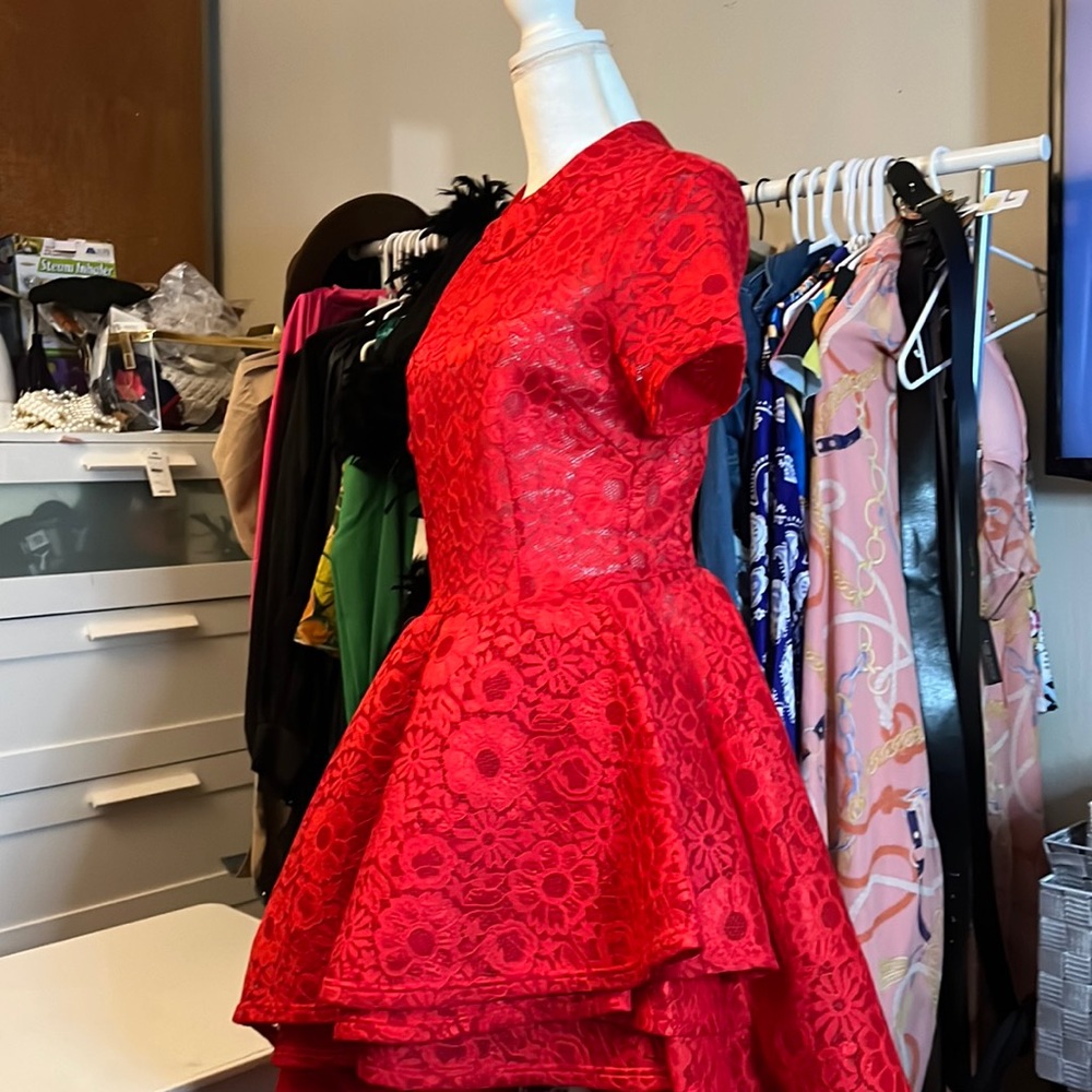 Lac Red Dress  Sz Small